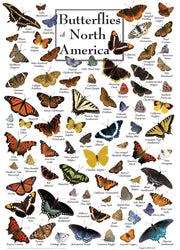 Puzzle Masterpieces: 1000 Piece Field Guide - Butterflies of North America
