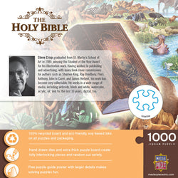 Puzzle Masterpieces: 1000 Piece Inspirational - The Holy Bible