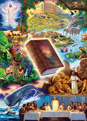 Puzzle Masterpieces: 1000 Piece Inspirational - The Holy Bible