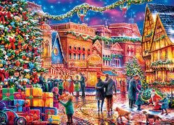 Puzzle Masterpieces: 1000 Piece Holiday - Village Square