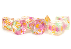 Dice Metallic Dice Co: Poly 7 Set Unicorn