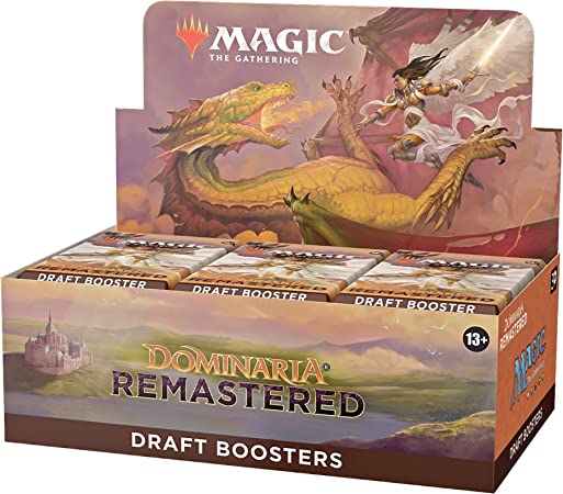 Magic the Gathering: Dominaria Remastered Draft Booster Display