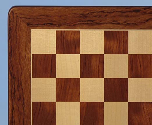 Chess Board 20.5in Padauk & Maple veneer with 2.2in Squares