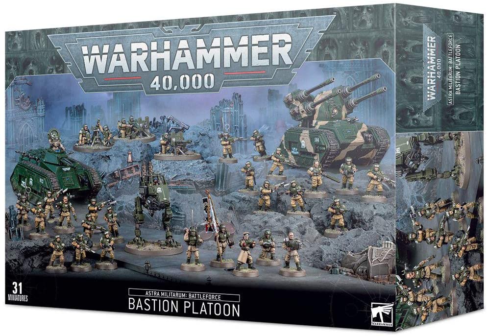 Warhammer 40K Astra Militarum:  Battleforce - Bastion Platoon
