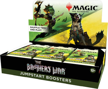 Magic the Gathering: The Brothers War Jumpstart Booster Display