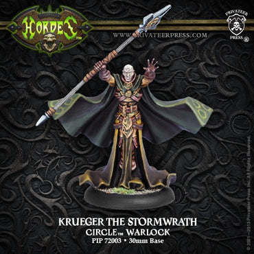 Hordes: Circle Orboros Warlock - Krueger the Stormwrath (Kreuger1) -SRO