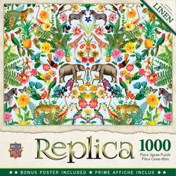 Puzzle Masterpieces: 1000 Piece Replica - Safari