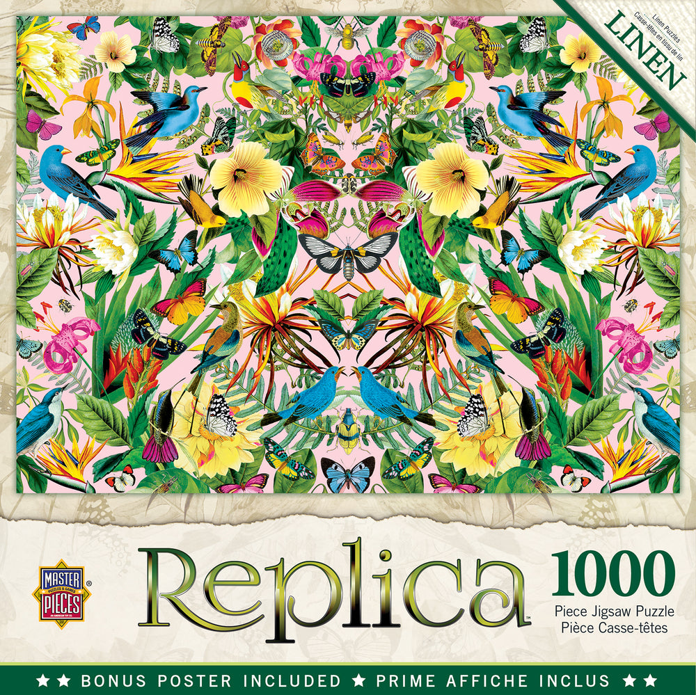 Puzzle Masterpieces: 1000 Piece Replica - Bluebirds