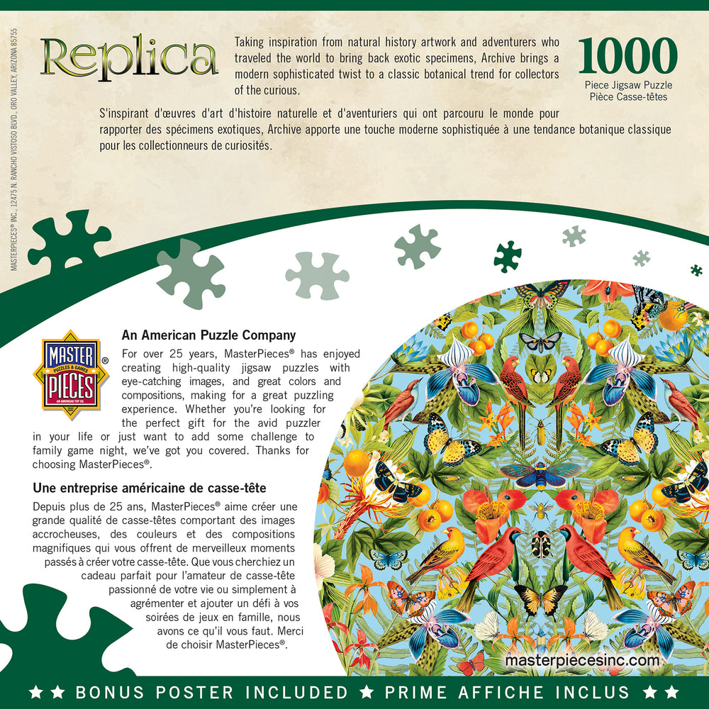 Puzzle Masterpieces: 1000 Piece Replica - Oranges