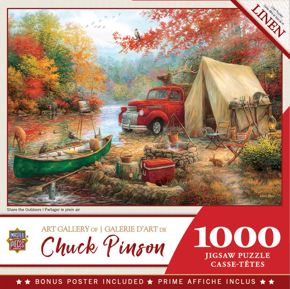 Puzzle Masterpieces: 1000 Piece Art Gallery - Share the Outdoors