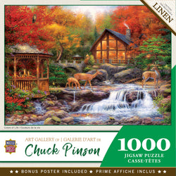 Puzzle Masterpieces: 1000 Piece Art Gallery - Colors of Life