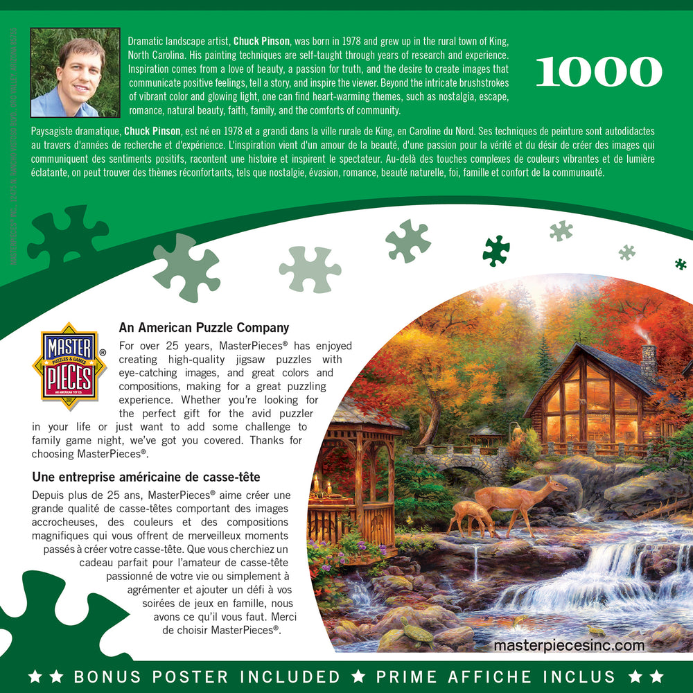 Puzzle Masterpieces: 1000 Piece Art Gallery - Colors of Life