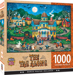 Puzzle Masterpieces: 1000 Piece Halloween - The Tag Along