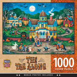 Puzzle Masterpieces: 1000 Piece Halloween - The Tag Along