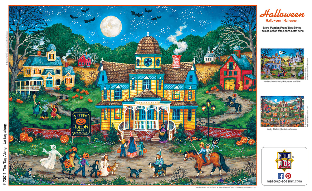 Puzzle Masterpieces: 1000 Piece Halloween - The Tag Along