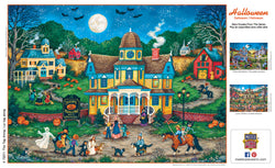 Puzzle Masterpieces: 1000 Piece Halloween - The Tag Along