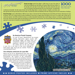 Puzzle Masterpieces: 1000 Piece Masterpieces - Starry Night