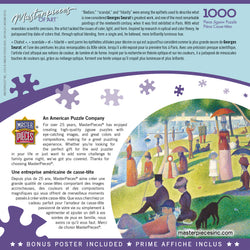 Puzzle Masterpieces: 1000 Piece Masterpieces - A Sunday on La Grande Jatte