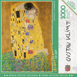 Puzzle Masterpieces: 1000 Piece Masterpieces - The Kiss