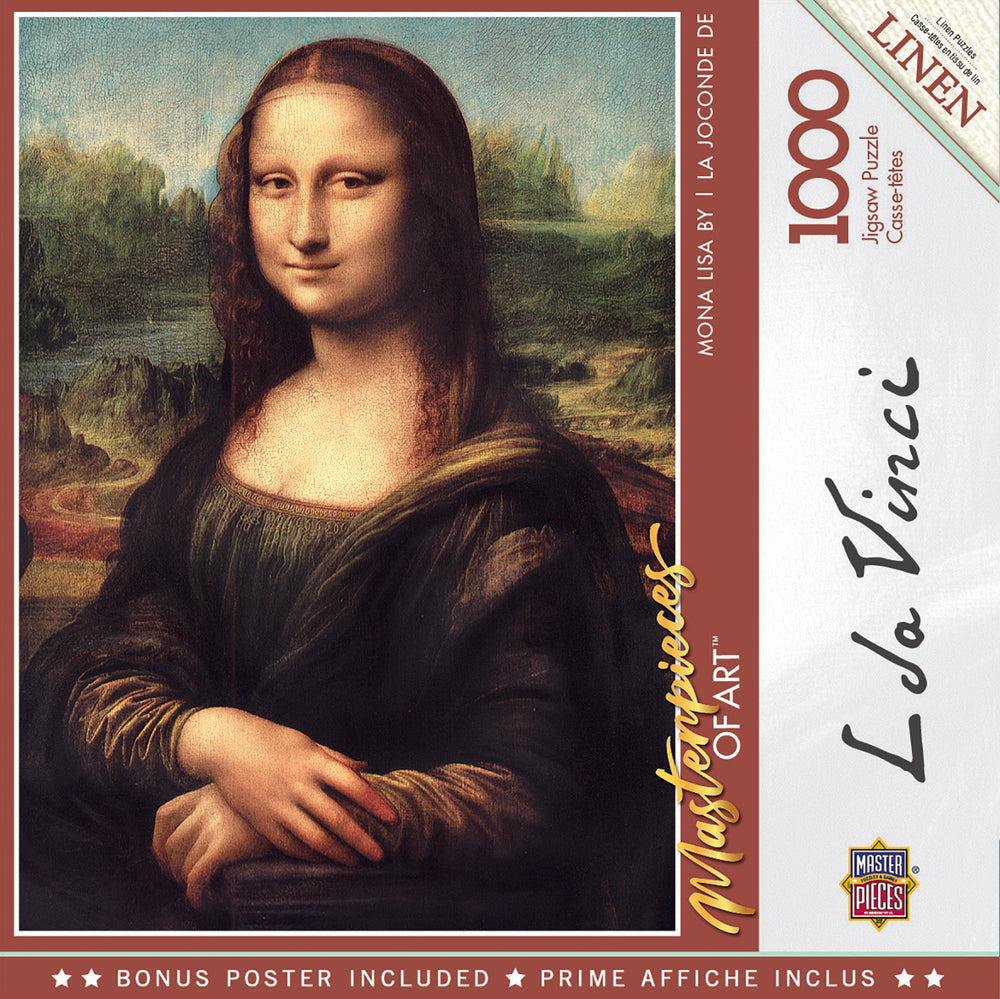 Puzzle Masterpieces: 1000 Piece Masterpieces - Mona Lisa
