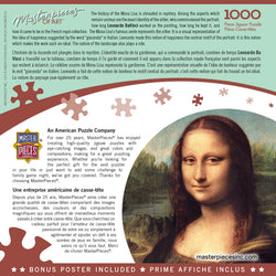 Puzzle Masterpieces: 1000 Piece Masterpieces - Mona Lisa