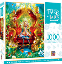 Puzzle Masterpieces: 1000 Piece Classic Fairy Tales - Tea Party Time