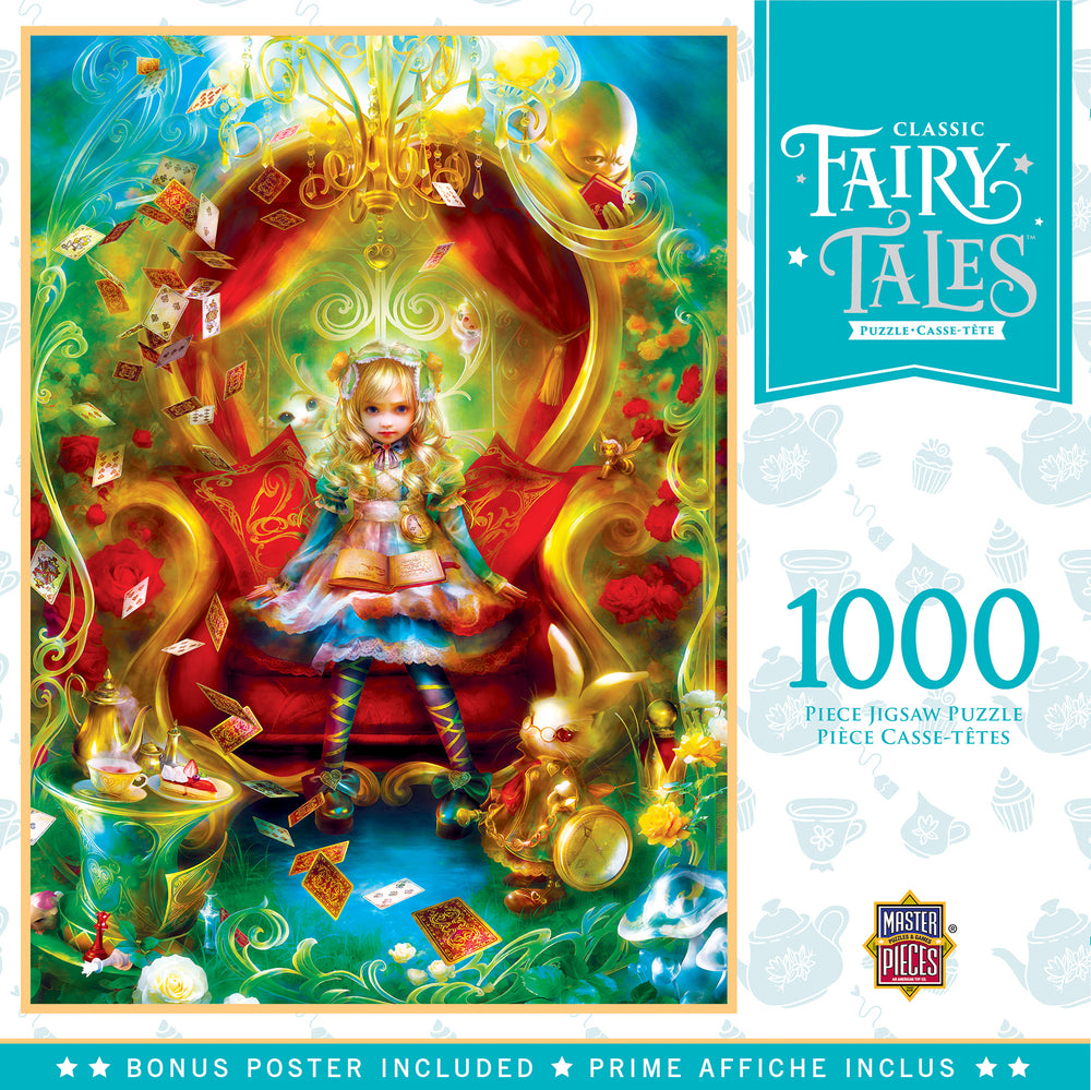 Puzzle Masterpieces: 1000 Piece Classic Fairy Tales - Tea Party Time