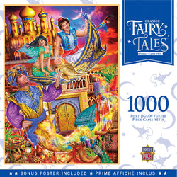 Puzzle Masterpieces: 1000 Piece Classic Fairy Tales - Aladdin