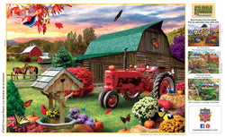 Puzzle Masterpieces: 1000 Piece Farm & Country - Harvest Ranch