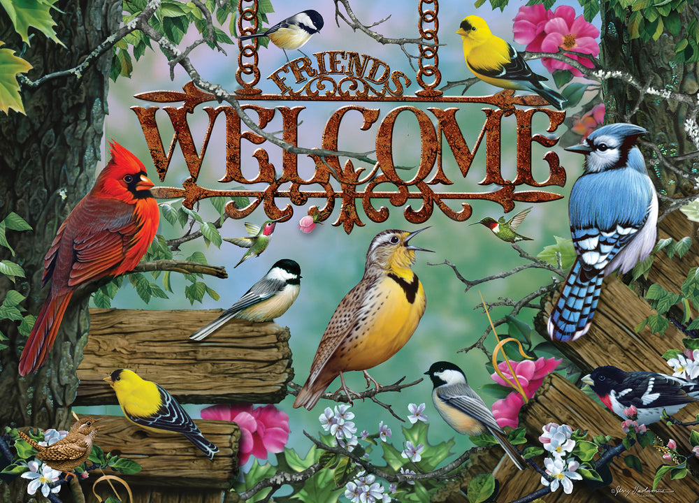 Puzzle Masterpieces: 1000 Piece Audubon - Perched
