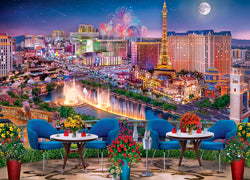 Puzzle Masterpieces: 1000 Piece Colorscapes - Las Vegas Living