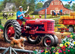 Puzzle Masterpieces: 1000 Piece Farmall Case IH - Coming Home