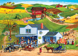 Puzzle Masterpieces: 1000 Piece Hometown Gallery - McGiveny's Country Store