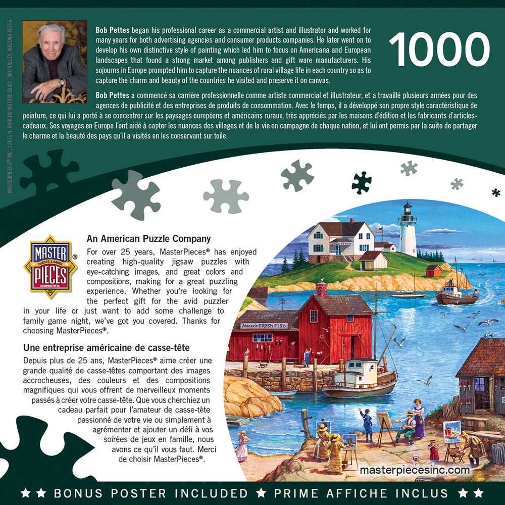 Puzzle Masterpieces: 1000 Piece Hometown Gallery - Ladium Bay