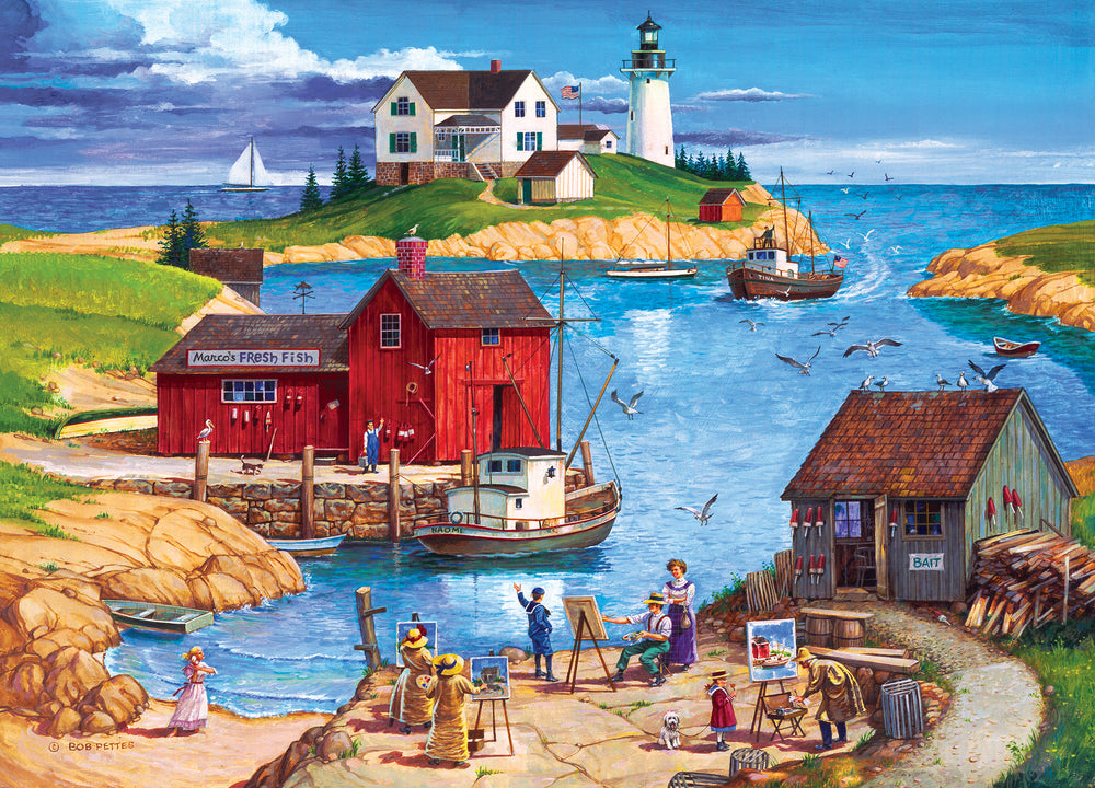 Puzzle Masterpieces: 1000 Piece Hometown Gallery - Ladium Bay