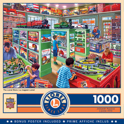 Puzzle Masterpieces: 1000 Piece Lionel - The Lionel Store