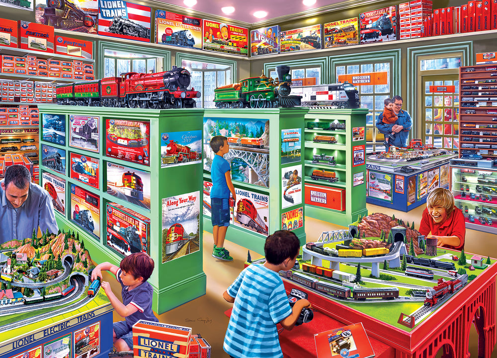 Puzzle Masterpieces: 1000 Piece Lionel - The Lionel Store
