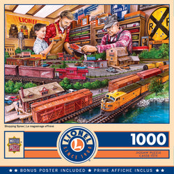 Puzzle Masterpieces: 1000 Piece Lionel - Shopping Spree