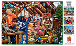 Puzzle Masterpieces: 1000 Piece Childhood Dreams - Playtime in the Attic