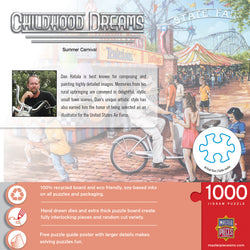 Puzzle Masterpieces: 1000 Piece Childhood Dreams - Summer Carnival