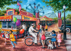 Puzzle Masterpieces: 1000 Piece Childhood Dreams - Summer Carnival