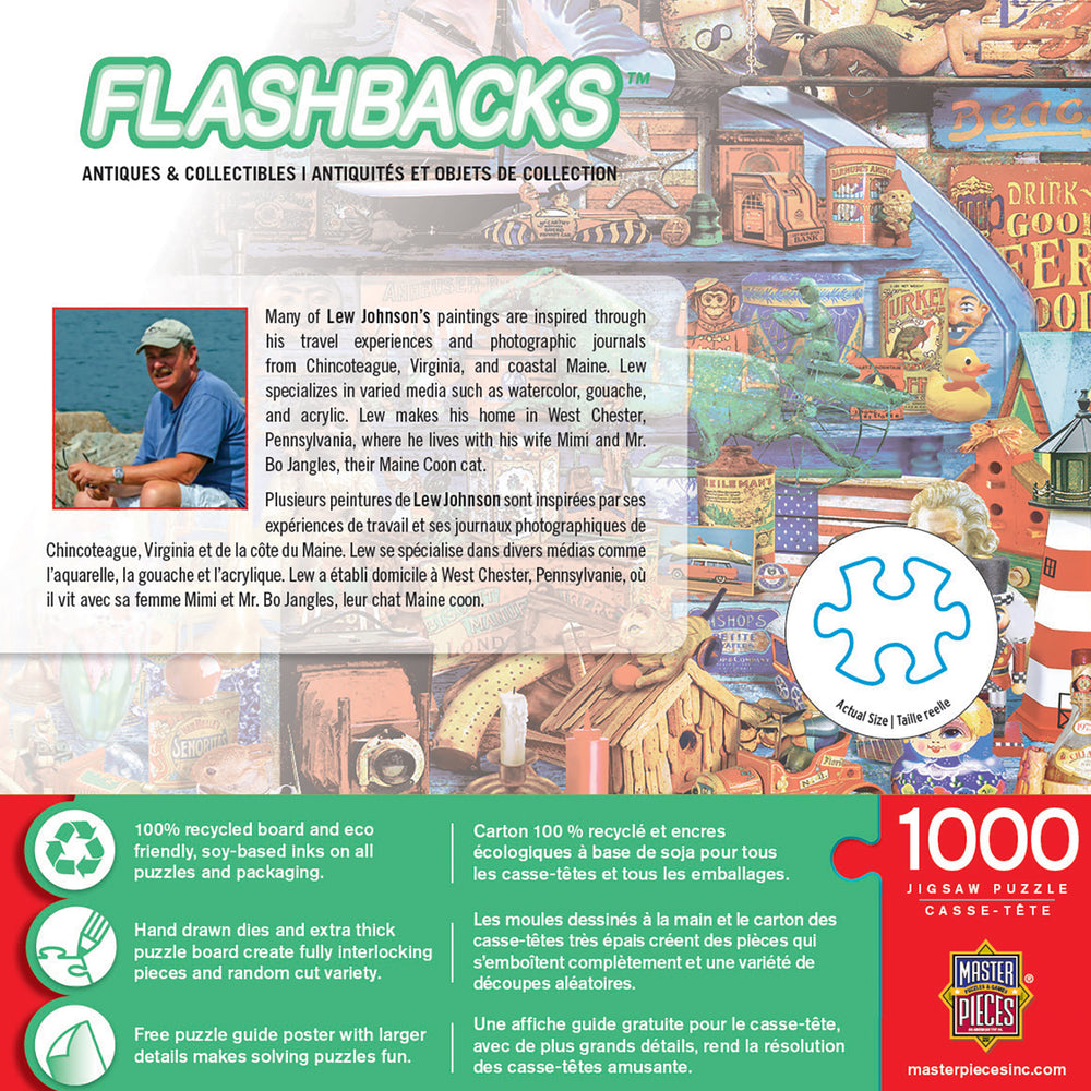 Puzzle Masterpieces: 1000 Piece Flashbacks - Antiques & Collectibles