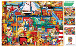 Puzzle Masterpieces: 1000 Piece Flashbacks - Antiques & Collectibles