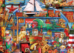 Puzzle Masterpieces: 1000 Piece Flashbacks - Antiques & Collectibles