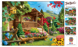 Puzzle Masterpieces: 1000 Piece Time Away - Summerscape