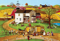 Puzzle Masterpieces: 1000 Piece EZGrip The Travelling Man