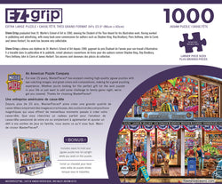 Puzzle Masterpieces: 1000 Piece EZGrip Cut-Aways - Hometown Market