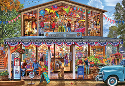 Puzzle Masterpieces: 1000 Piece EZGrip Cut-Aways - Hometown Market