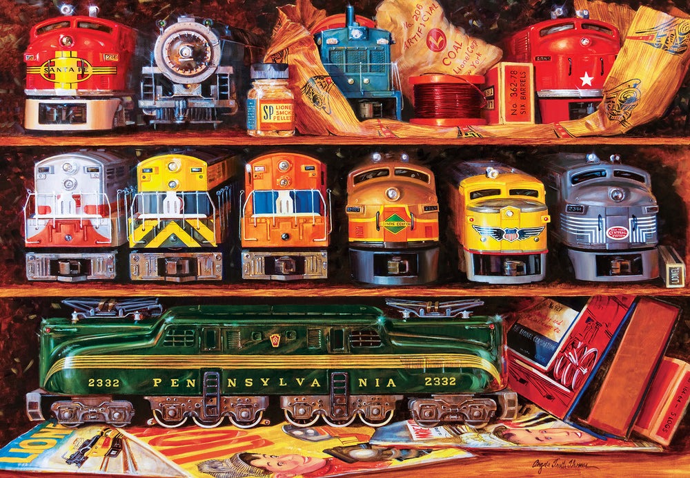 Puzzle Masterpieces: 2000 Piece Lionel - Well Stocked Shelves
