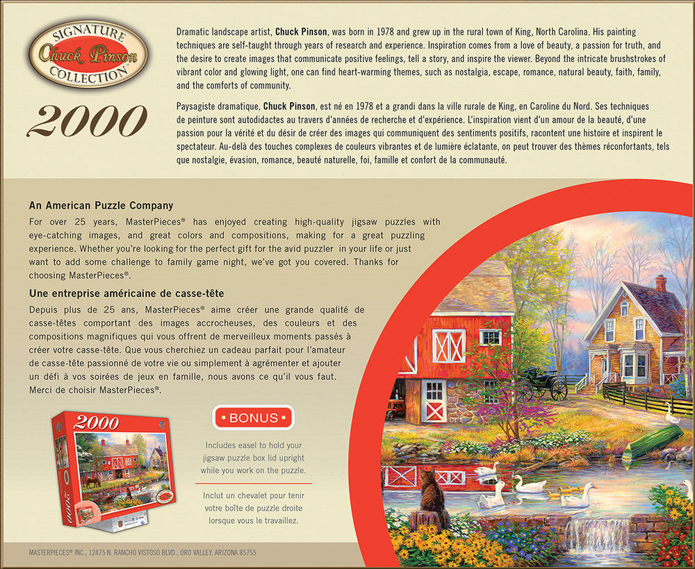 Puzzle Masterpieces: 2000 Piece Signature - Reflections on Country Living